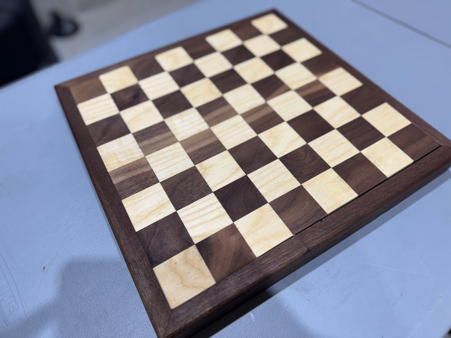 Walnut & Ash Chess Board