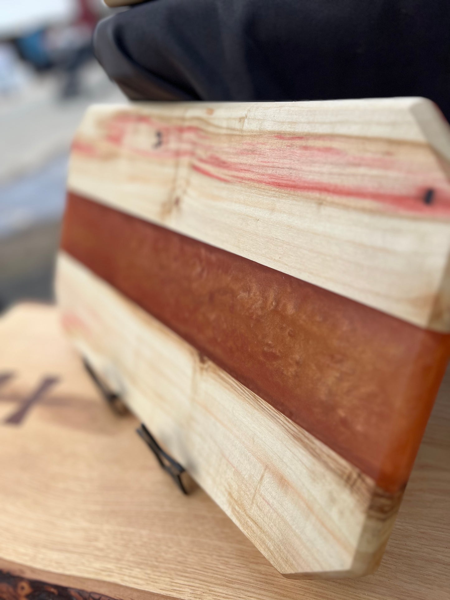 Resin River Charcuterie Board