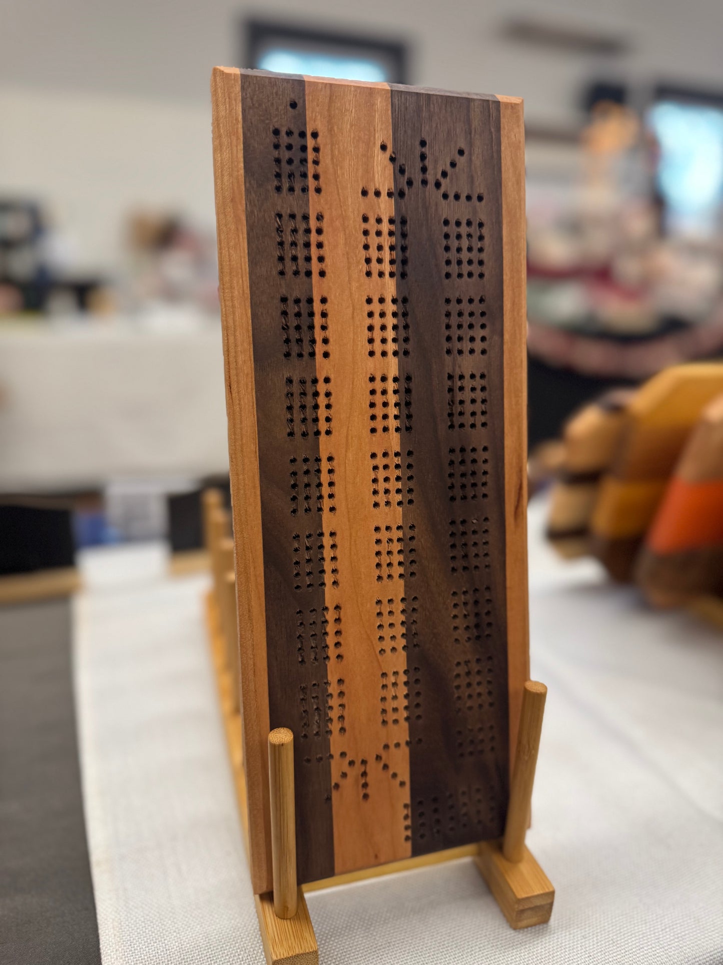 4 Tack Cribbage Board