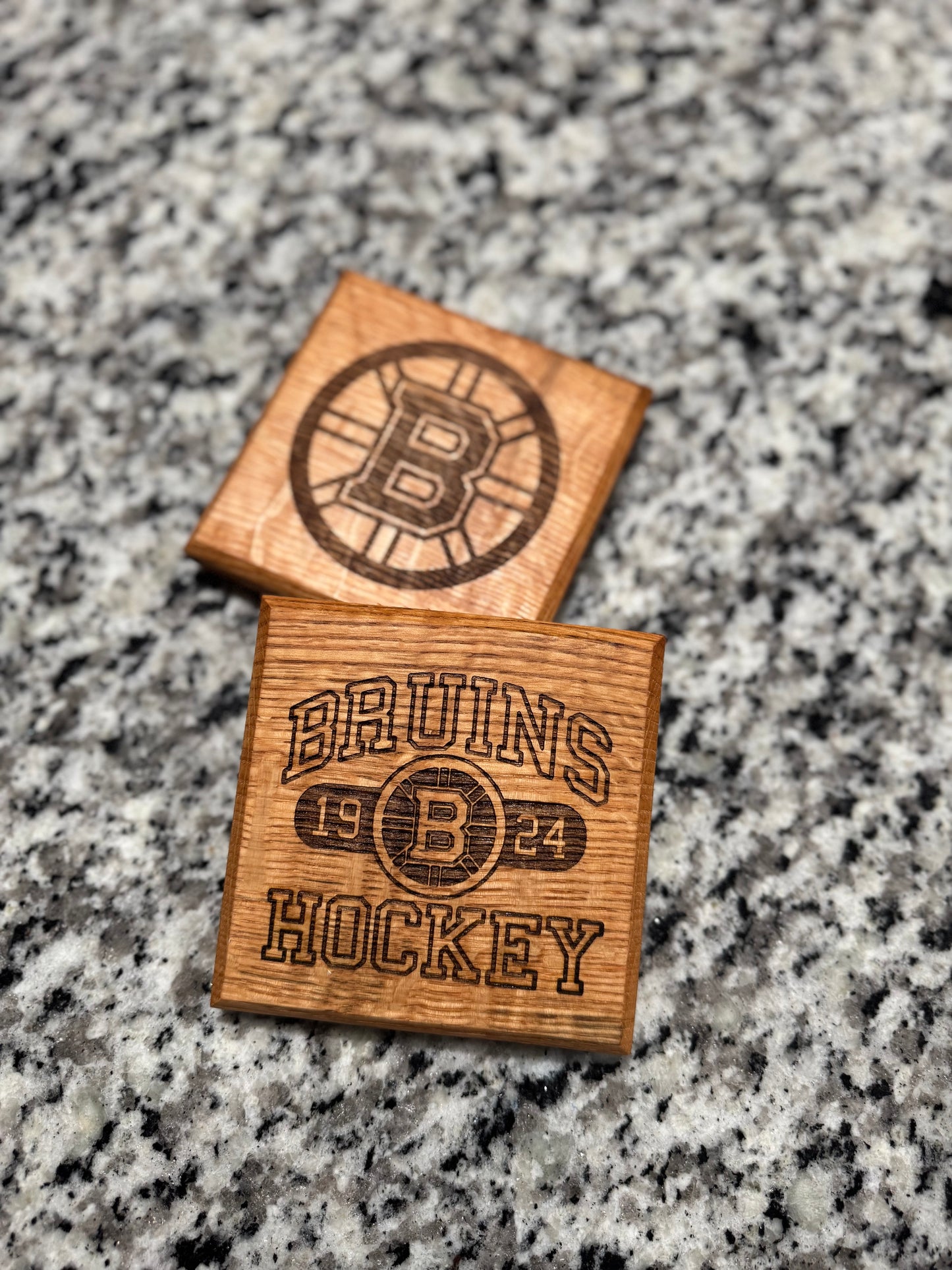 Bruins 2 Pack coaster w/opener