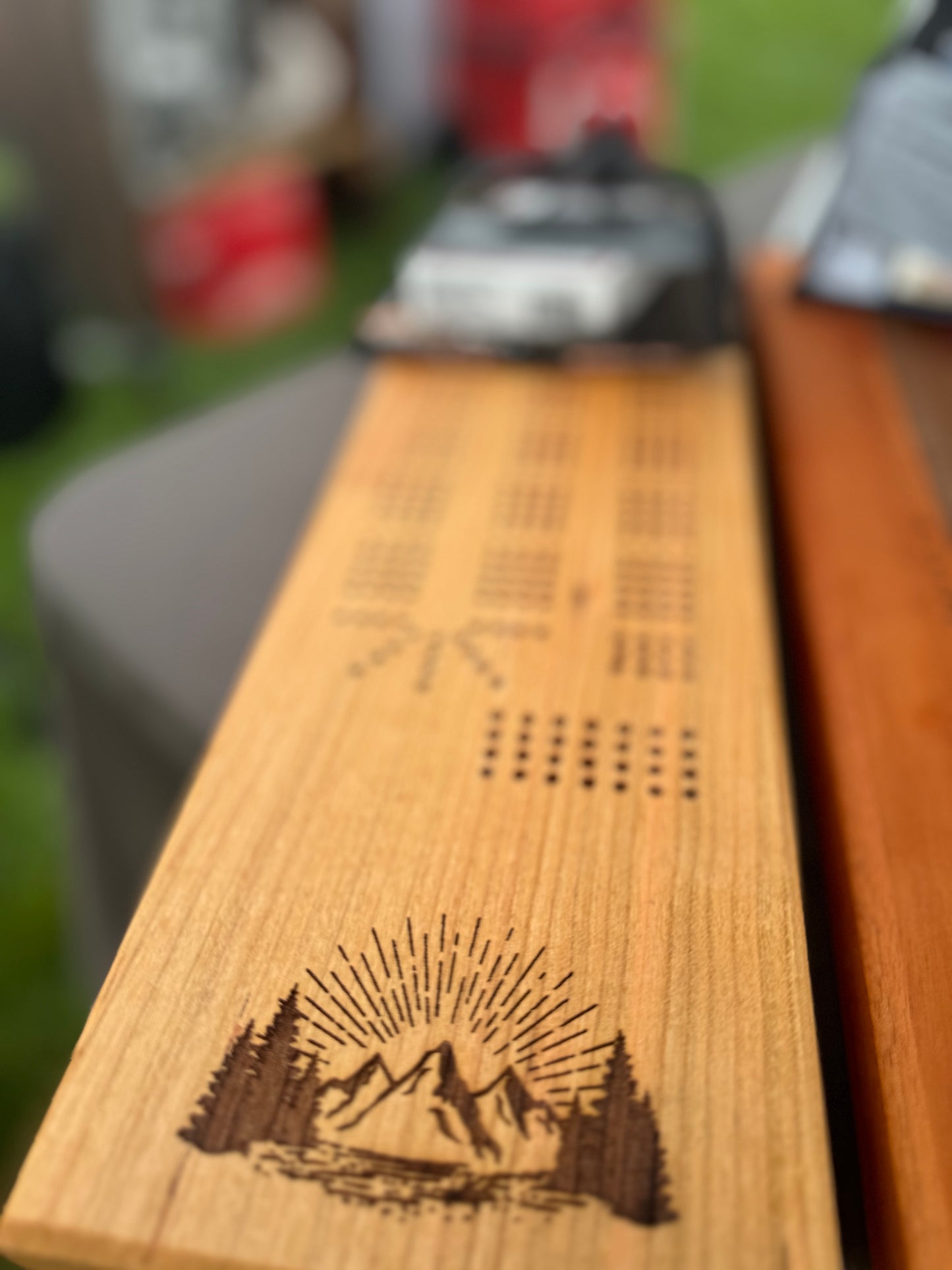 4 track cribbage board