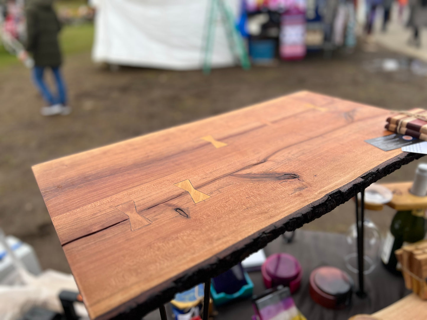 Live edge cherry coffee table (small)