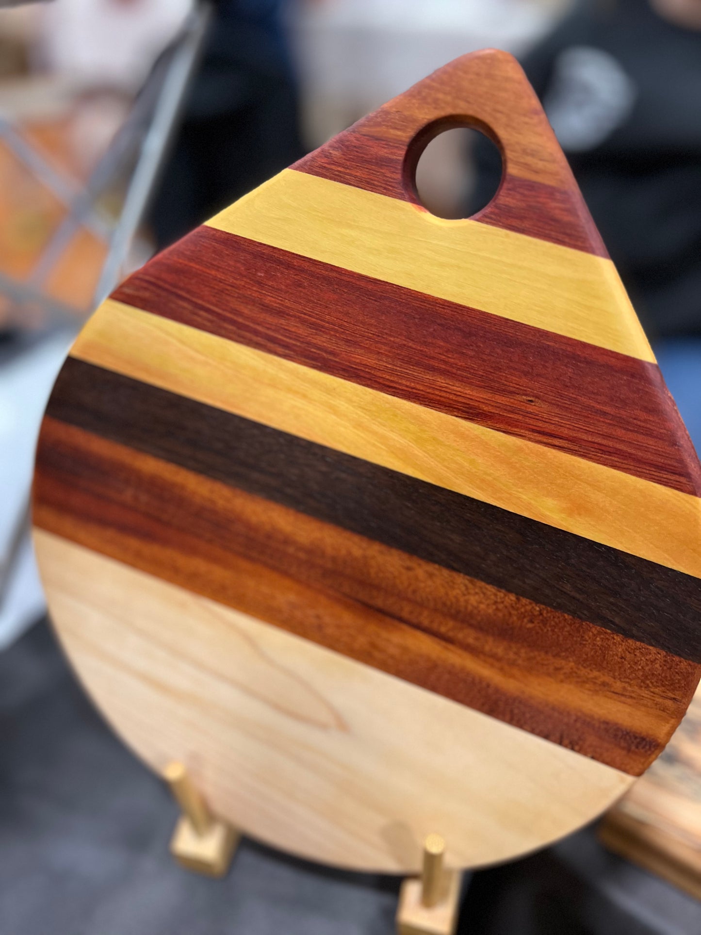 Multi colored Teardrop board