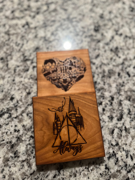 Harry Potter 2 pack coaster