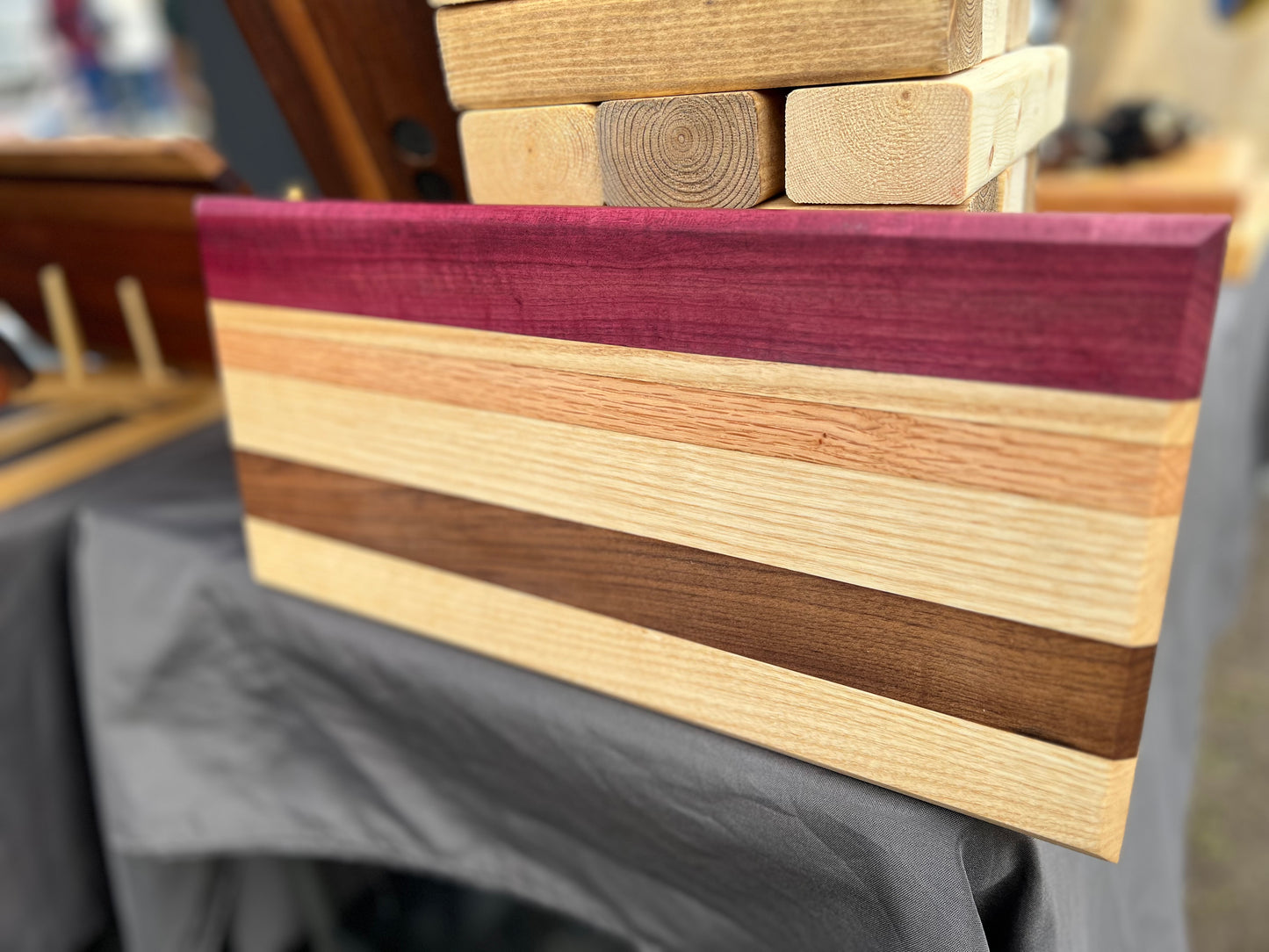 8”x16” cutting board with a 3/4” chamfer